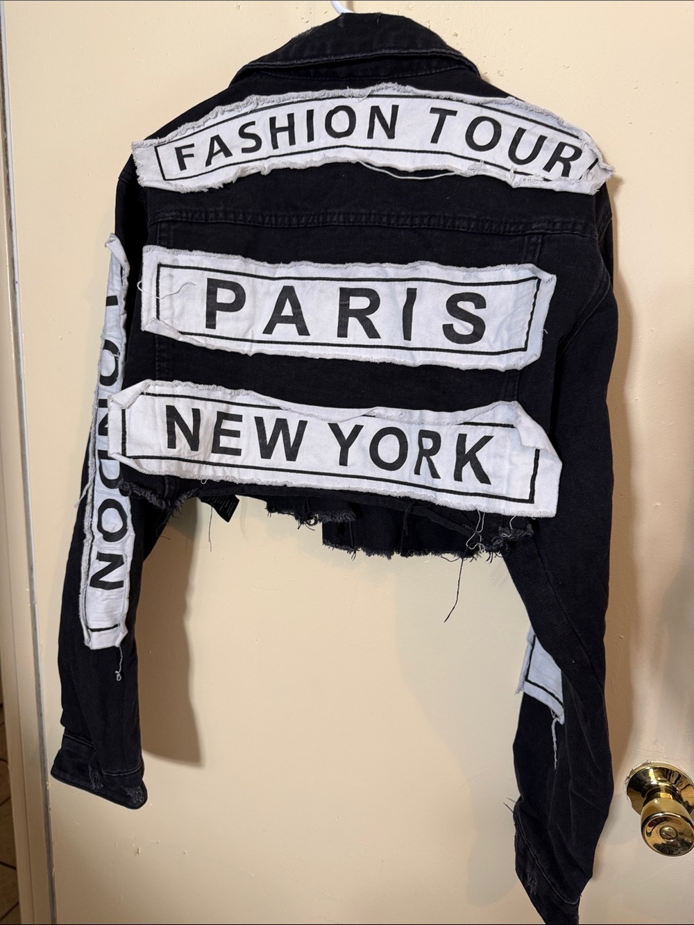 American Bazi cropped jacket